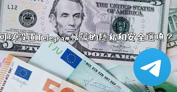 在哪裡可以設置Telegram帳號的隱私和安全選項？