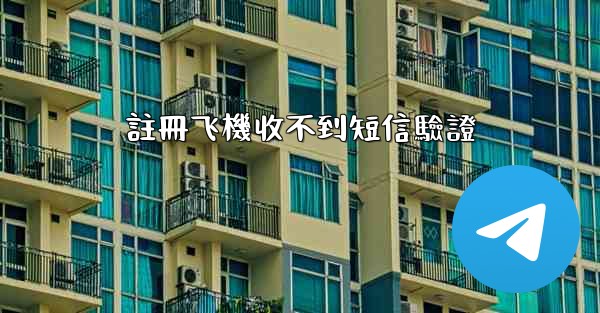 註冊飞機收不到短信驗證