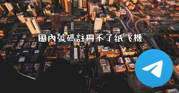 國內號碼註冊不了纸飞機