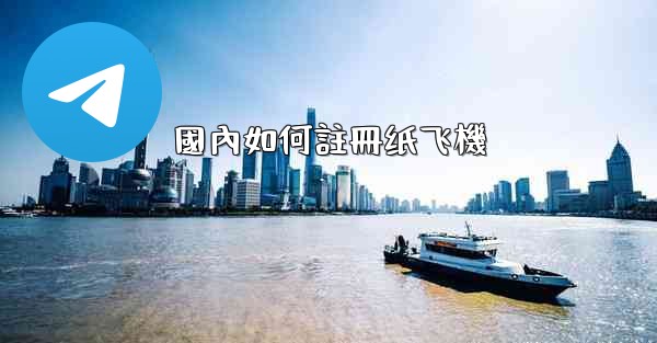 國內如何註冊纸飞機
