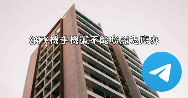 纸飞機手機號不能驗證怎麼办