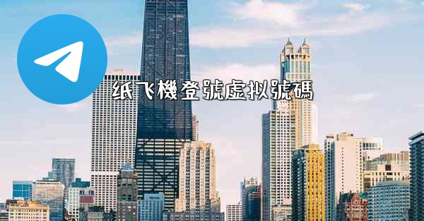 纸飞機登號虚拟號碼