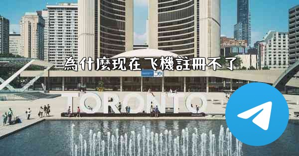 為什麼现在飞機註冊不了