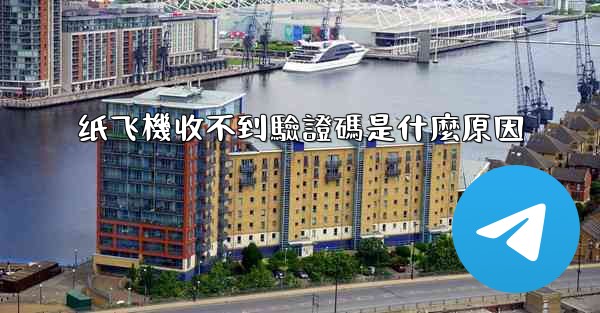 纸飞機收不到驗證碼是什麼原因