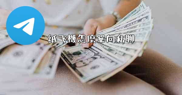 纸飞機怎麼單向私聊