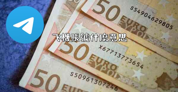 飞機賬號什麼意思