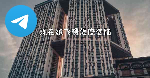 现在纸飞機怎麼登陆