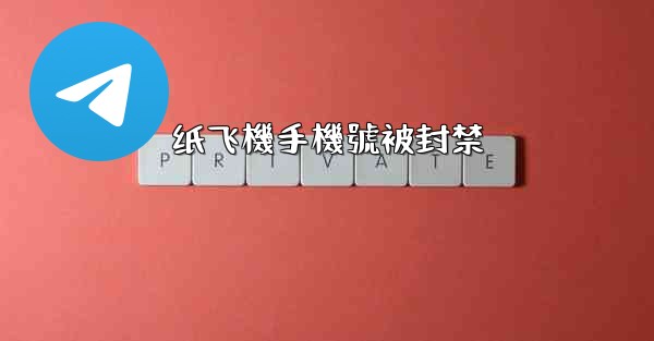 纸飞機手機號被封禁