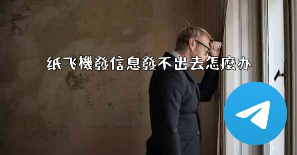 纸飞機發信息發不出去怎麼办