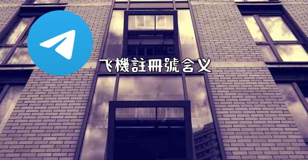 飞機註冊號含义