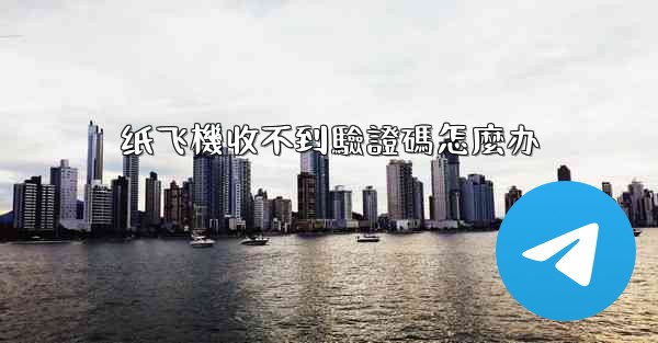 纸飞機收不到驗證碼怎麼办