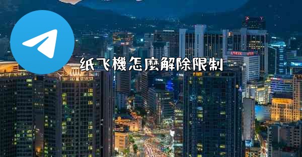 纸飞機怎麼解除限制