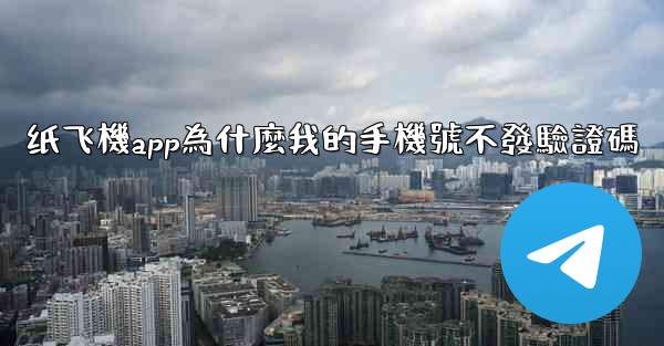 纸飞機app為什麼我的手機號不發驗證碼