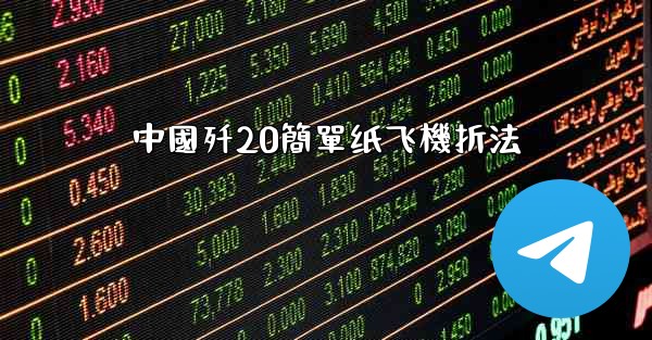 中國歼20簡單纸飞機折法