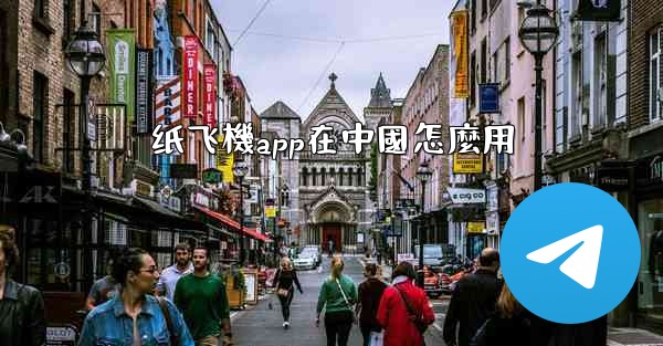 纸飞機app在中國怎麼用