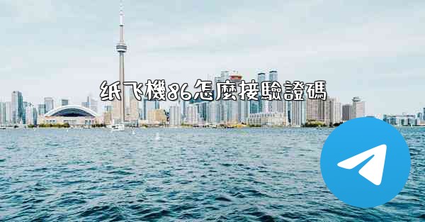 纸飞機86怎麼接驗證碼