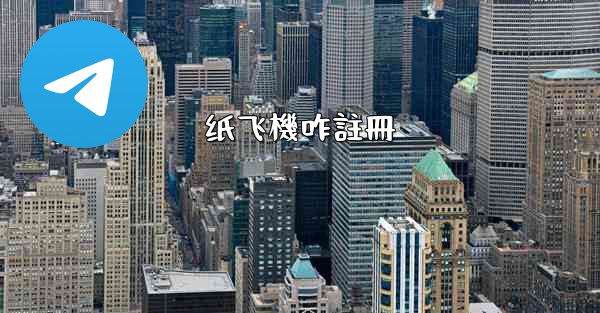 纸飞機咋註冊
