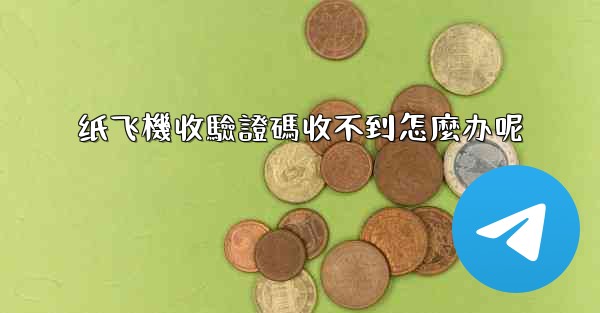 纸飞機收驗證碼收不到怎麼办呢