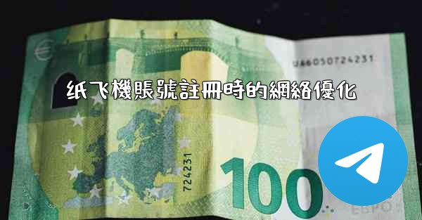 纸飞機賬號註冊時的網絡優化
