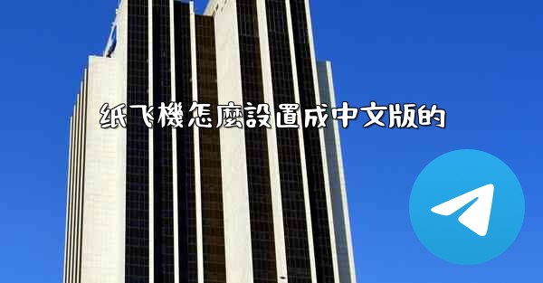 纸飞機怎麼設置成中文版的