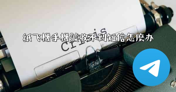 纸飞機手機號收不到短信怎麼办