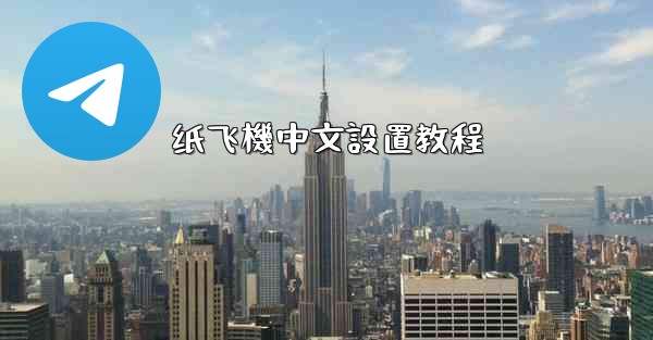 <b>纸飞機中文設置教程</b>