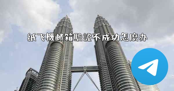 纸飞機邮箱驗證不成功怎麼办
