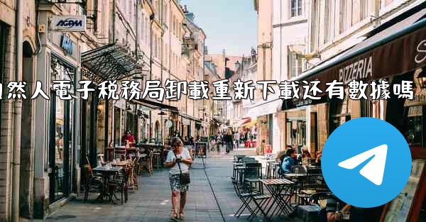 自然人電子税務局卸載重新下載还有數據嗎