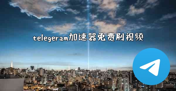 telegeram加速器免费刷视频