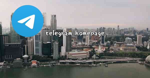 telegram homepage