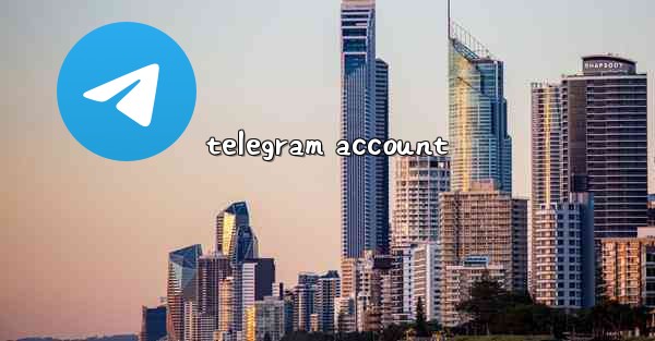 telegram account