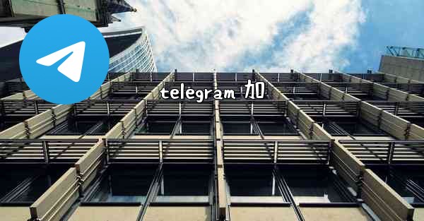 telegram 加