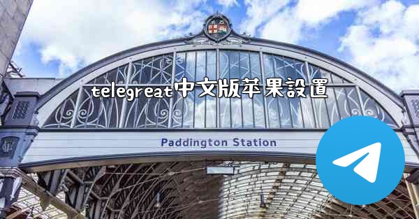 telegreat中文版苹果設置