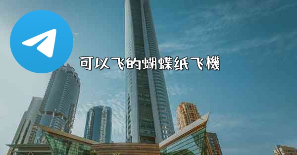可以飞的蝴蝶纸飞機