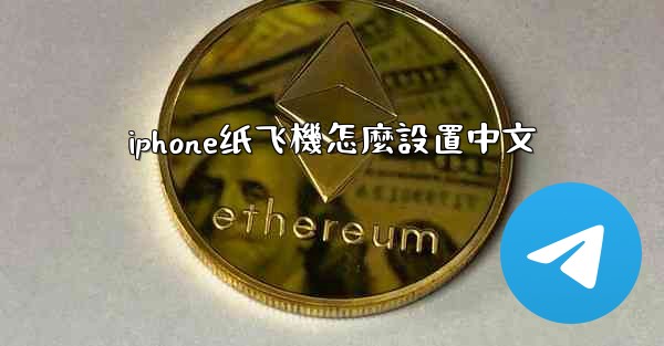 iphone纸飞機怎麼設置中文