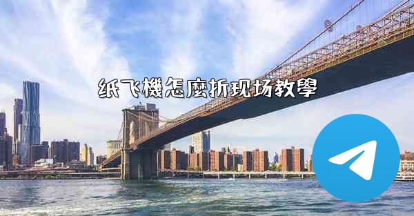 纸飞機怎麼折现场教學