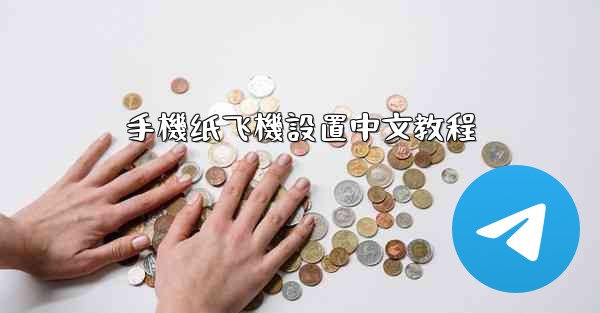 手機纸飞機設置中文教程