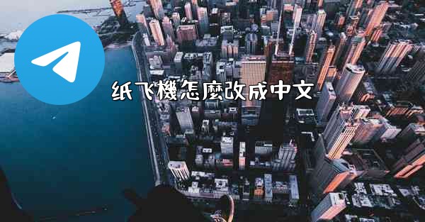 纸飞機怎麼改成中文