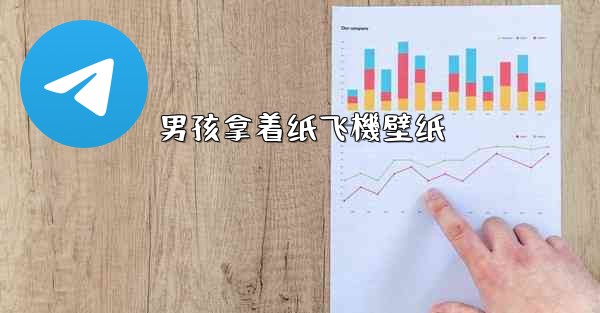 男孩拿着纸飞機壁纸