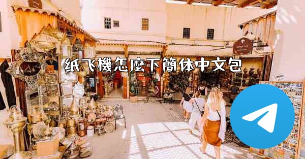 纸飞機怎麼下簡体中文包