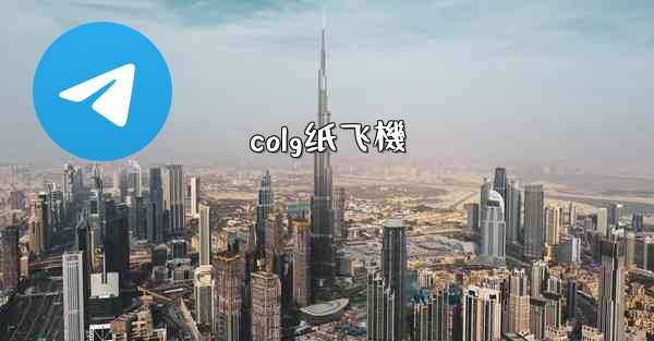 colg纸飞機