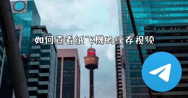 如何查看纸飞機的缓存视频