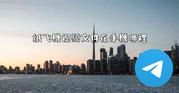 纸飞機视频文件在手機哪裡