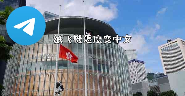 纸飞機怎麼变中文