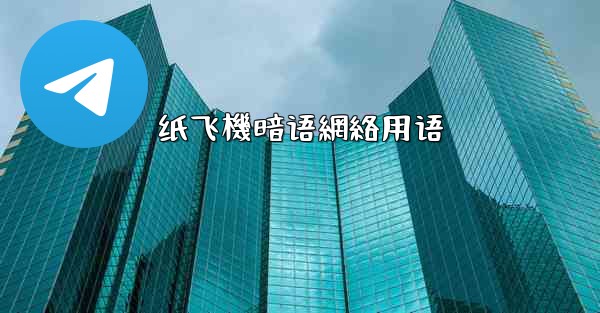 纸飞機暗语網絡用语