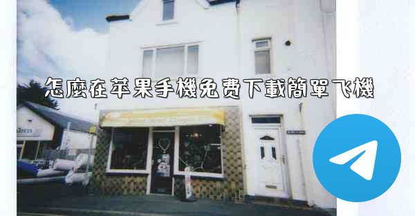 怎麼在苹果手機免费下載簡單飞機