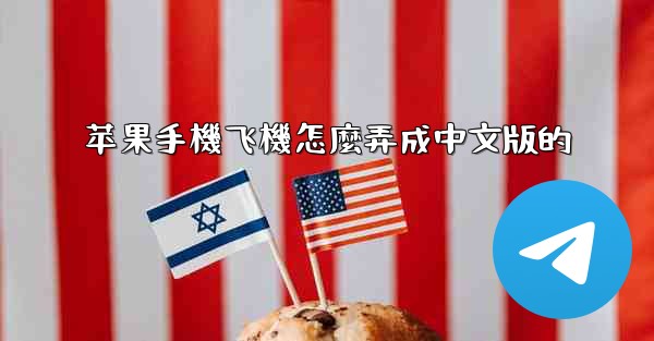 苹果手機飞機怎麼弄成中文版的