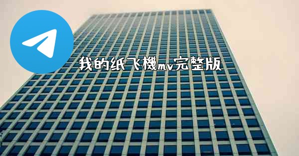 我的纸飞機mv完整版