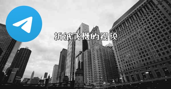 折纸飞機的视频