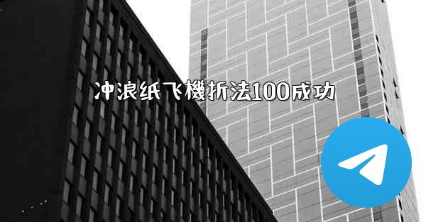 <b>冲浪纸飞機折法100成功</b>
